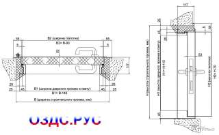Противопожарная дверь ДПМ-Пульс-01/30К-Д «Огнеблок» (EI-30)