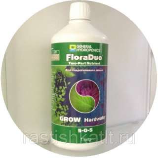 Минеральное удобрение FloraDuo Grow HW GHE 1 L
