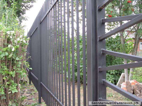 Стальные заборы, Ворота, Калитки