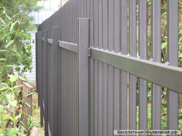 Стальные заборы, Ворота, Калитки