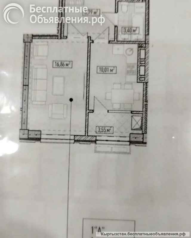 1 комнатная квартира ПСО. ЖК Нью -Йорк