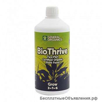 Подкормка для корней и листвы GO BioThrive Grow 1 L