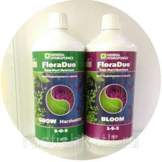 Набор удобрений GHE DuoSet HW 0.5 L (для жесткой воды)