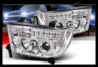Toyota Tundra фары тюнинг диодные хром MMC-SN-312-11S1-CR для тундра