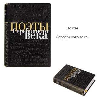 Поэты Серебряного века.Книги в кожаном переплёте.