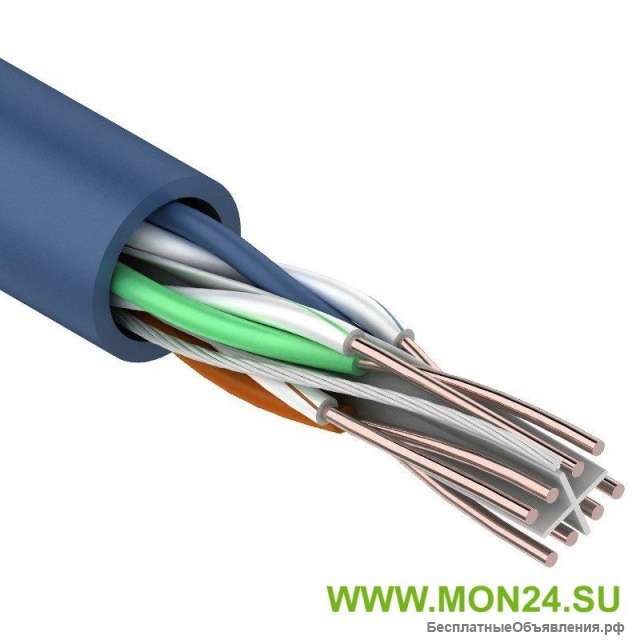 UTP 4PR 23AWG CAT6 305м REXANT (01-0047) Кабель «витая пара»