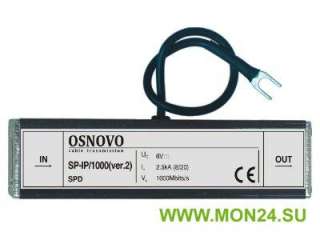 SP-IP/100(ver2) Устройство грозозащиты цепей видео