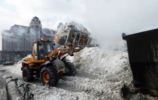 Снегоплавильная установка