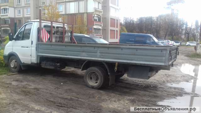 Газель бортовая грузчики