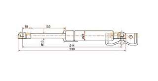 Toyota Rav 4 13- Амортизатор крышки багажника левый 68960-0R010 правый 68950-0R010 для рав 4
