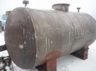 Емкость нержавеющая, объем — 6 куб.м., горизонтальная, толстостеннная