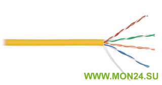 U/UTP 4pair, Cat5e, Solid, In, LSZH (9100C-YL), кабель «витая пара» (LAN) для структурированных сист