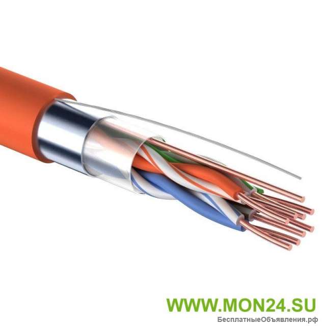 FTP 4PR 24AWG CAT5e 305м нг(А)-HF REXANT (01-0150) Кабель «витая пара»