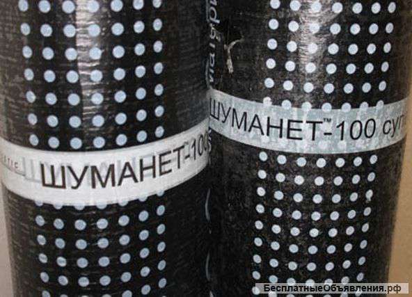 Звукоизоляция пола Шуманет 100 супер,(100)