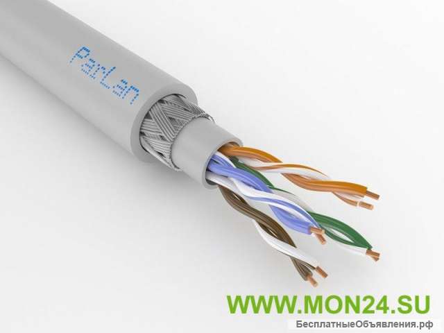 ParLan ARM PS U/UTP Cat5e PVCLS нг(А)-FRLS 2х2×0,52 Кабель «витая пара» (LAN) в броне