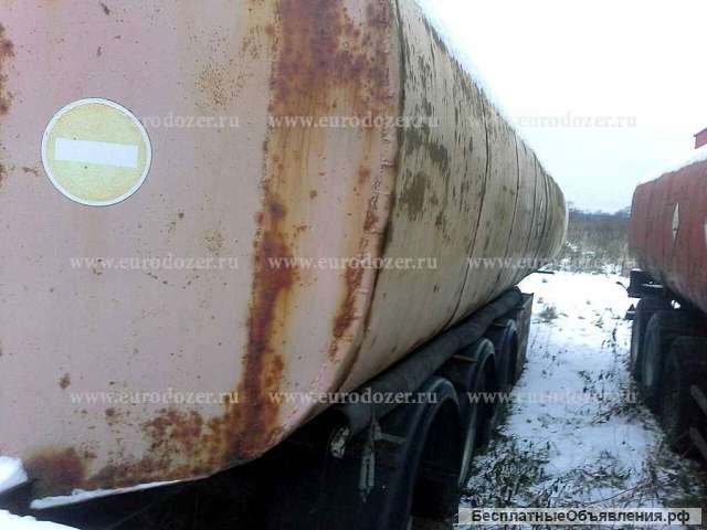 П-прицеп цистерна для перевозки ГСМ 37 м3 х 2 шт