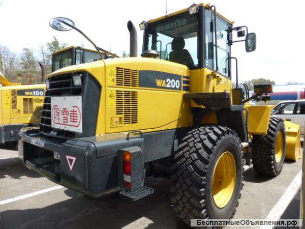 Погрузчик фронтальный KOMATSU WA200-6