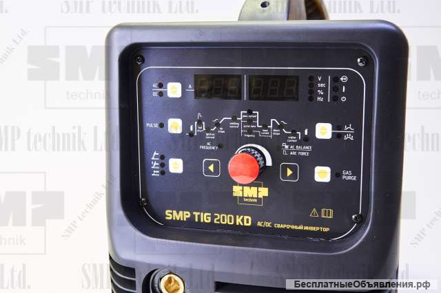 Аппарат SMP TIG 200 KD AC/DC для аргонодуговой сварки