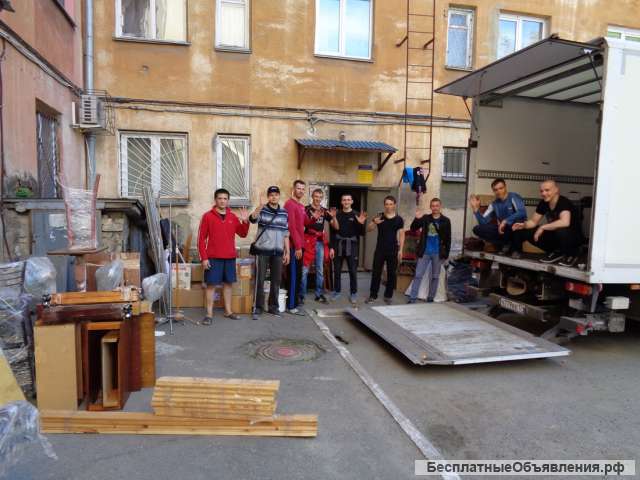 Грузоперевозки, гидроборт, до 5 тонн, 15 паллет, грузчики
