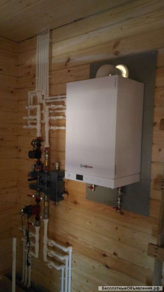 Установка и подключение котлов отопления