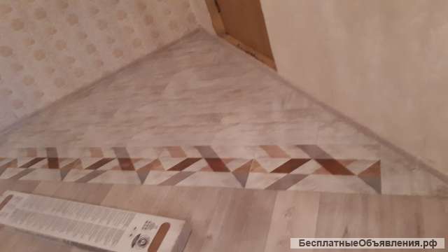 Укладка ламината и плитки