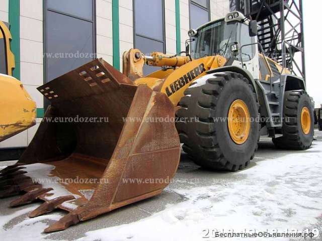 Фронтальный погрузчик LIEBHERR L586, 2015 г., 6 м3