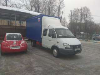 Газель с грузчиками +5 мест 18м3