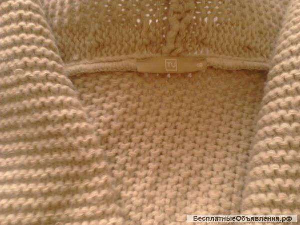 Женская вязанная кофта