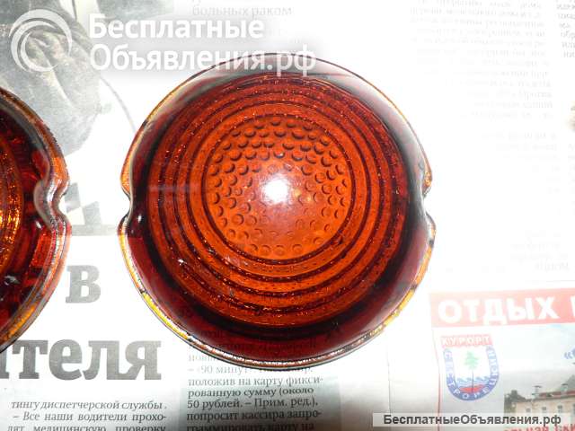 Рассеиватели задних фонарей для а/м Газ-12 "зим"