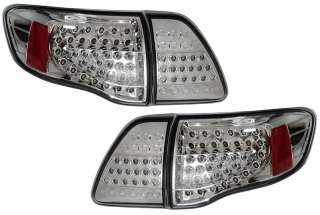 Toyota Corolla 08-10 Фонарь задний+вставка хром диодные полосы тюнинг комплект 8158112110для королла