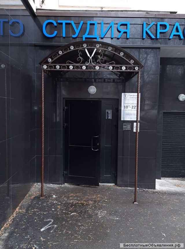 Изготовление навесов и козырьков под заказ