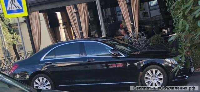 Колеса и обвес на Mercedes S350 (новый)