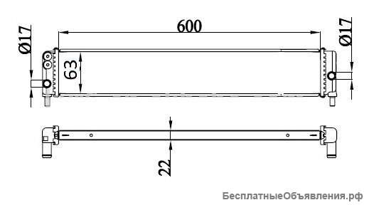 Toyota Prius 10- Радиатор инвертора G901047032 для Приус