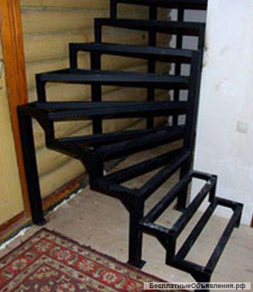 Изготовление металлических лестниц