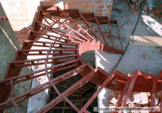 Изготовление металлических лестниц