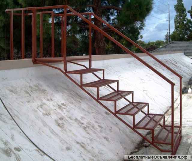 Изготовление металлических лестниц