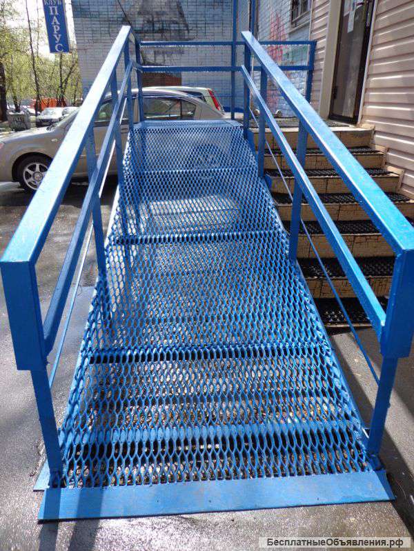 Изготовление пандуса для инвалидов