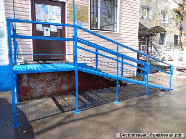 Изготовление пандуса для инвалидов