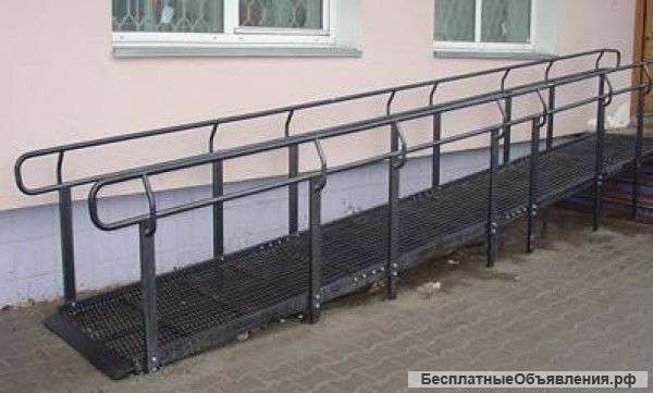 Изготовление пандуса для инвалидов