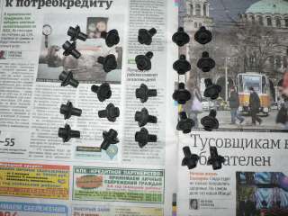 Новые пистоны крепления накладки а/м Ваз 2101