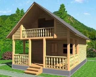 Сруб для бани