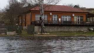 Дом над водой на берегу озера Сынтул 240 м2