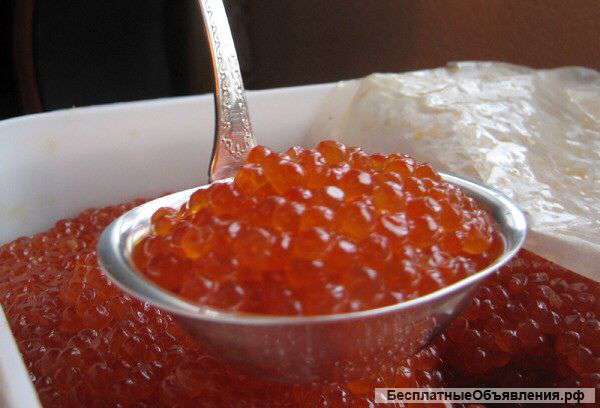 Икра красная Сахалинская 2014г Кеты Горбуши