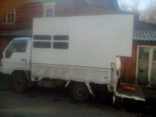 Перевозки грузовиком с будкой в Иркутске, аппарель, 4WD, не дорого
