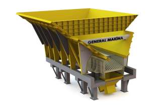 Вибропитатель для камня