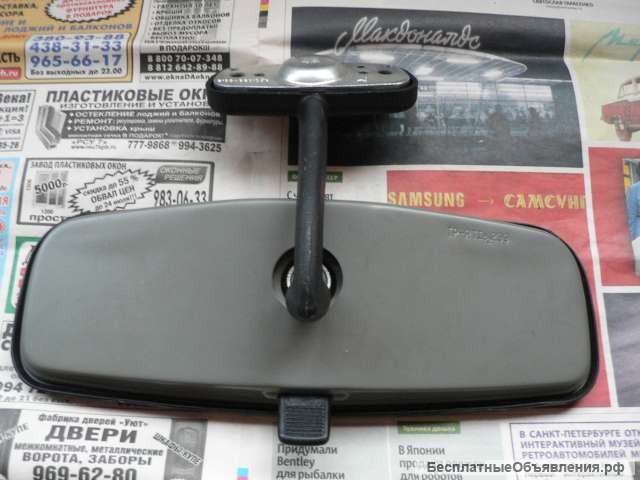 Новое серое салонное зеркало а/м Ваз 2103