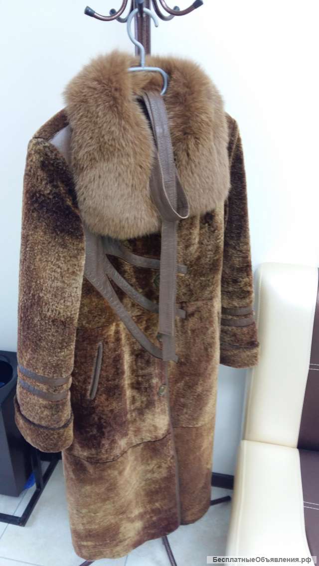 Шуба из мутона