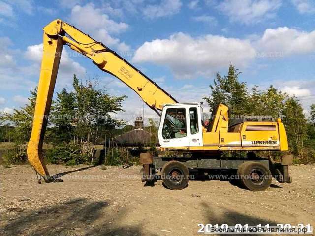 Перегружатель LIEBHERR 934, 10000 м/ч, из Европы