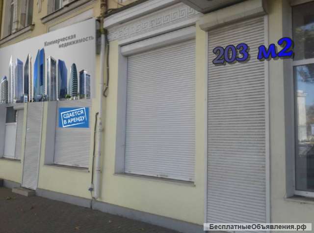 Сдается коммерческое помещение в самом центре города Симферополь. Общая площадь 203 м2