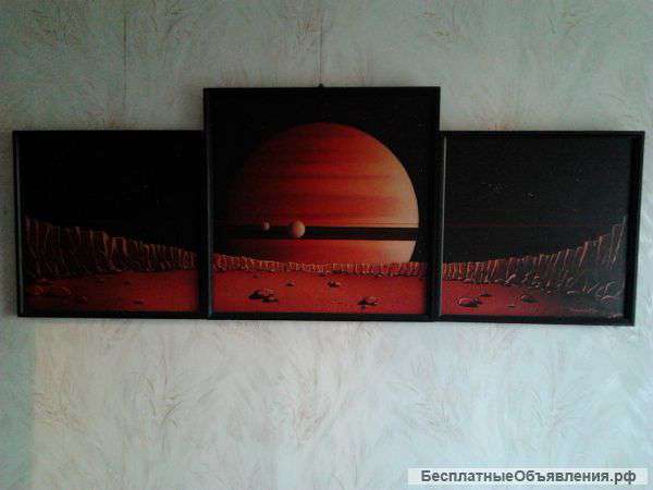 Картина космический пейзаж